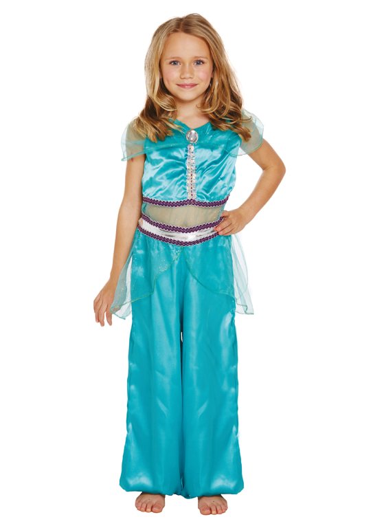Children's Arabian Princess Costume (Small / 4-6 Years)