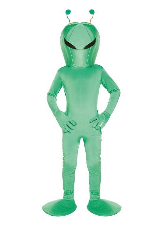 Children's Alien Costume (Medium / 7-9 Years)