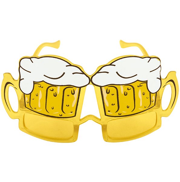 Beer Glasses with Yellow Lenses (Adult)