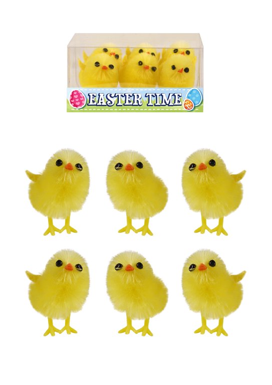 Yellow Easter Chicks (3.5cm) Easter Prizes and Decorations
