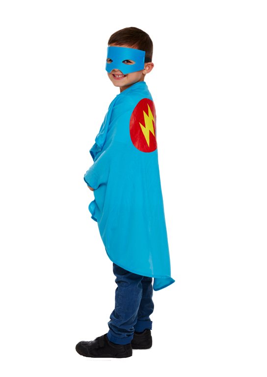 Children's Blue Superhero Costume Set (One Size)