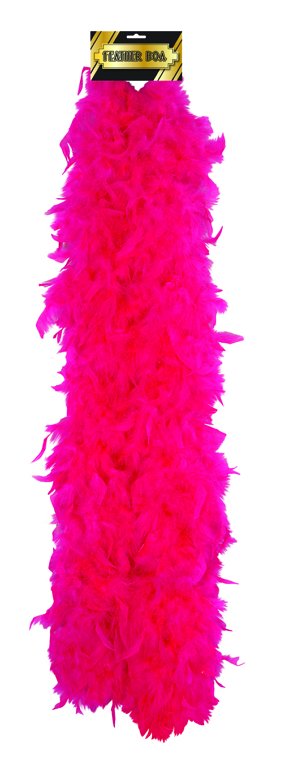 Hot Pink Feather Boa (150cm)