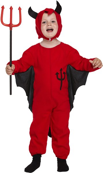 Devil Fancy Dress Costume (Toddler / 3 Years)