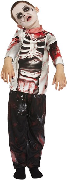 Children's Zombie Boy Costume (Medium / 7-9 Years)