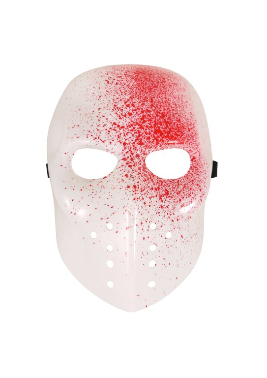 Adult's Blooded White Face Mask