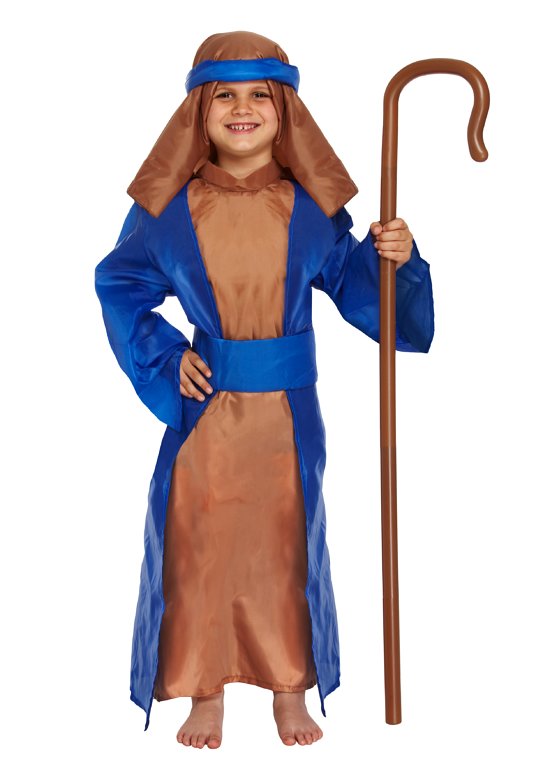 Children's Blue Shepherd Costume (Small / 4-6 Years)