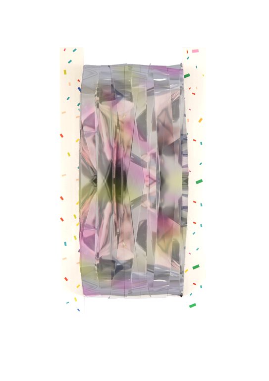 Iridescent Foil Door Curtain (92x244cm)