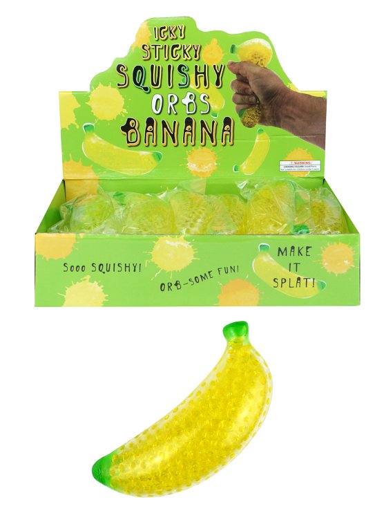 Banana Squeeze Toy (14cm)