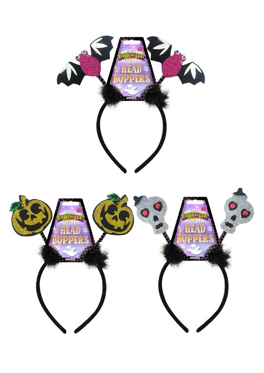 Halloween Head Boppers (3 Assorted Designs)