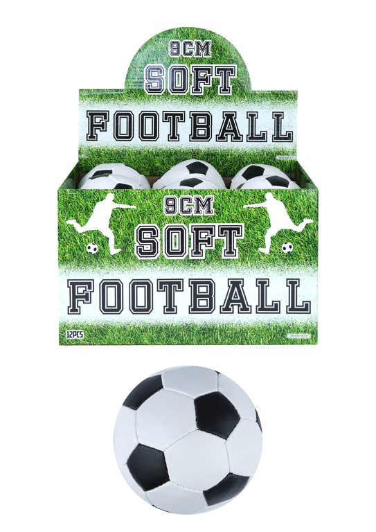Soft Mini Football (Black/White) 9cm