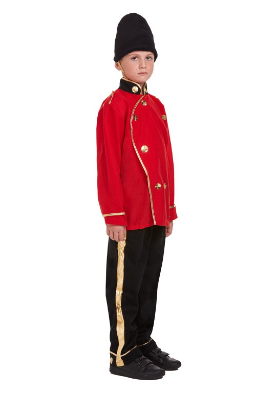 Children's Busby Guard Costume (Medium / 7-9 Years)