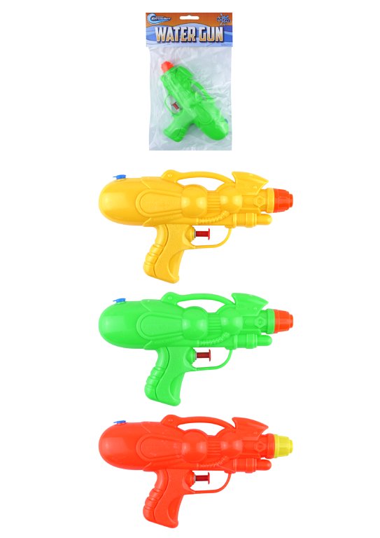 Water Gun (17cm) 3 Assorted Colours