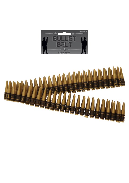 Plastic Bullet Belt with 96 Bullets (162cm)