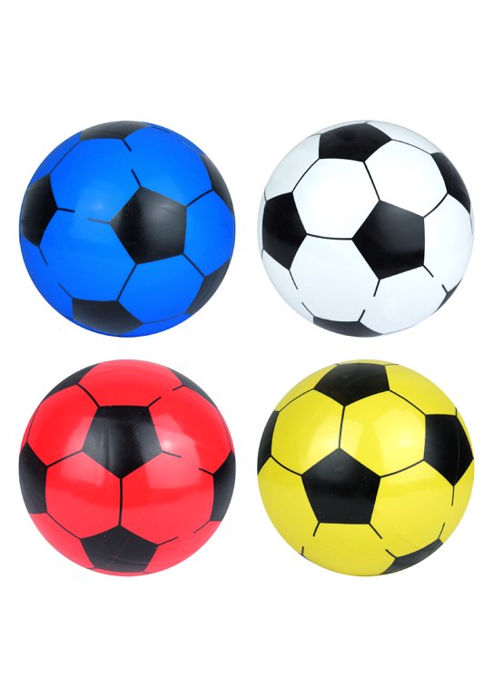 PVC Football (4 Assorted Colours) 20cm / 80gm