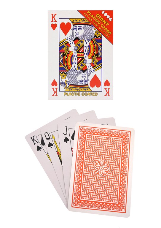 Giant Playing Cards (17x12cm)