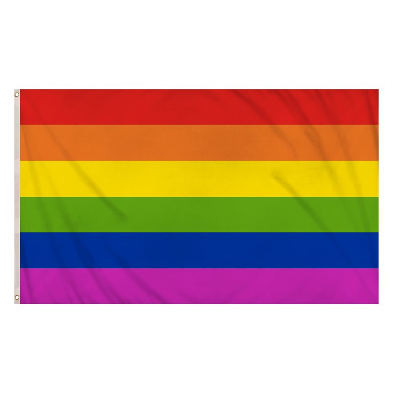 Rainbow Gay Pride LGBTQ+ Flag (5ft x 3ft)