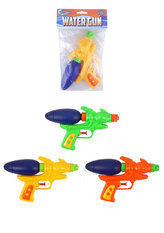Water Gun (19.5cm) 3 Assorted Colours