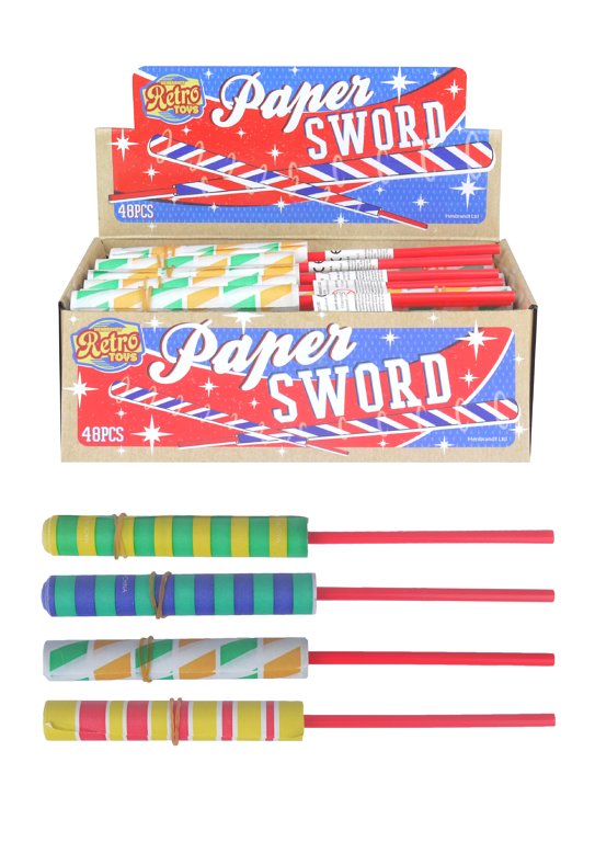 Deluxe Paper Sword Flick Sticks (Assorted Designs)