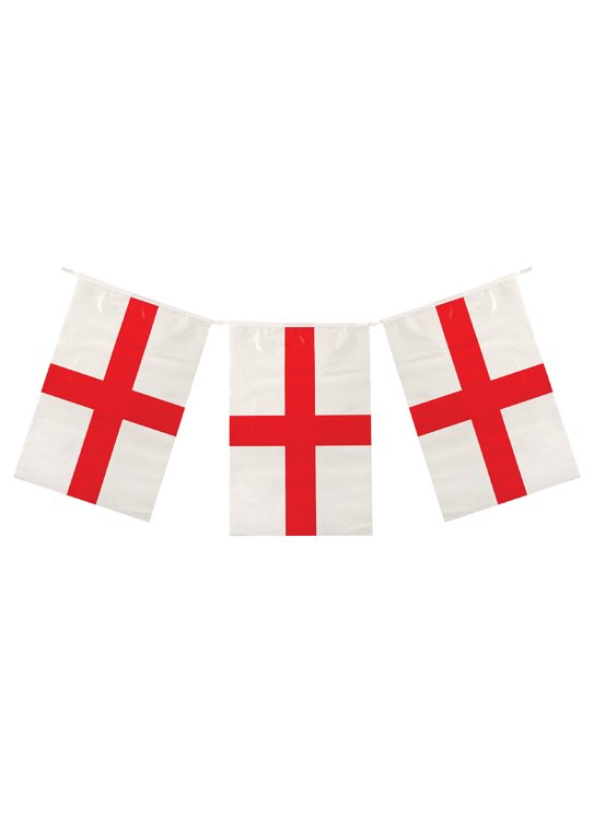 England St George's Cross Flag Bunting 10m (20 Flags)