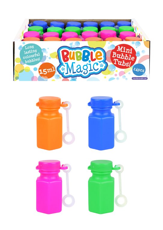 Magic Bubble Tubs with Wands (15ml)