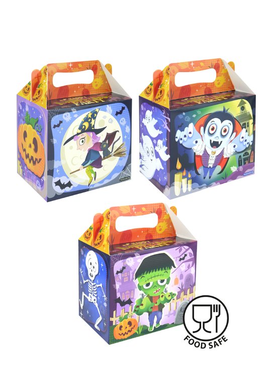 Halloween Lunch Boxes (3 Assorted Designs)