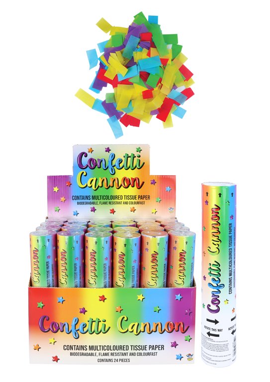 Pride Paper Confetti Cannon (20cm)