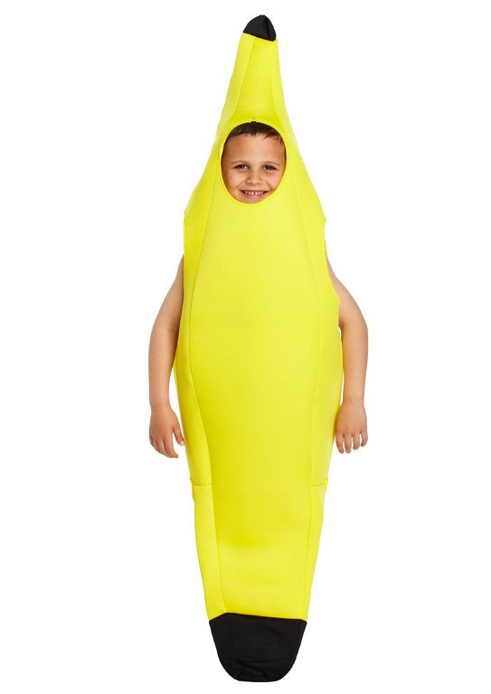 Children's Banana Costume (Large / 10-12 Years) : Henbrandt Ltd